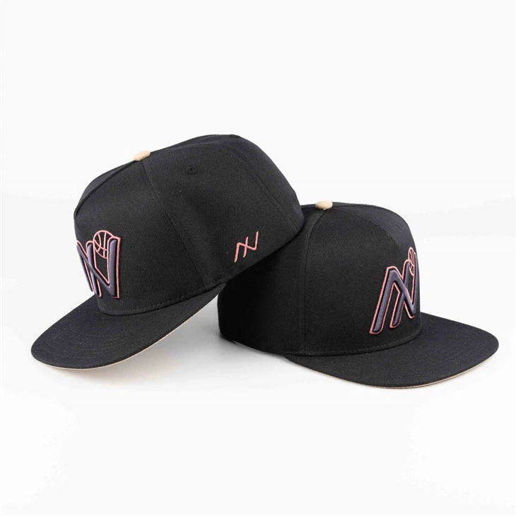 Logo Kreatif Topi Snapback Hitam