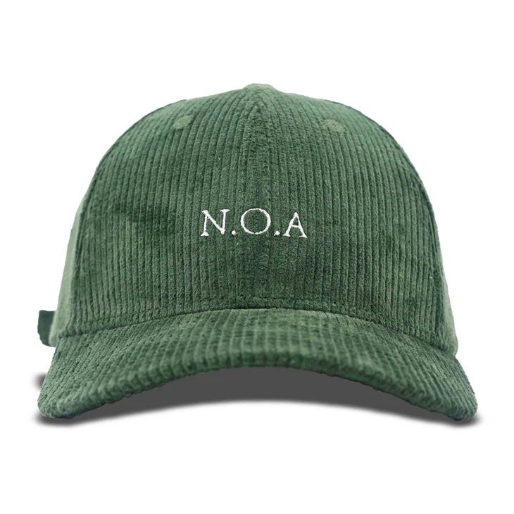 Green Corduroy Dad Hat