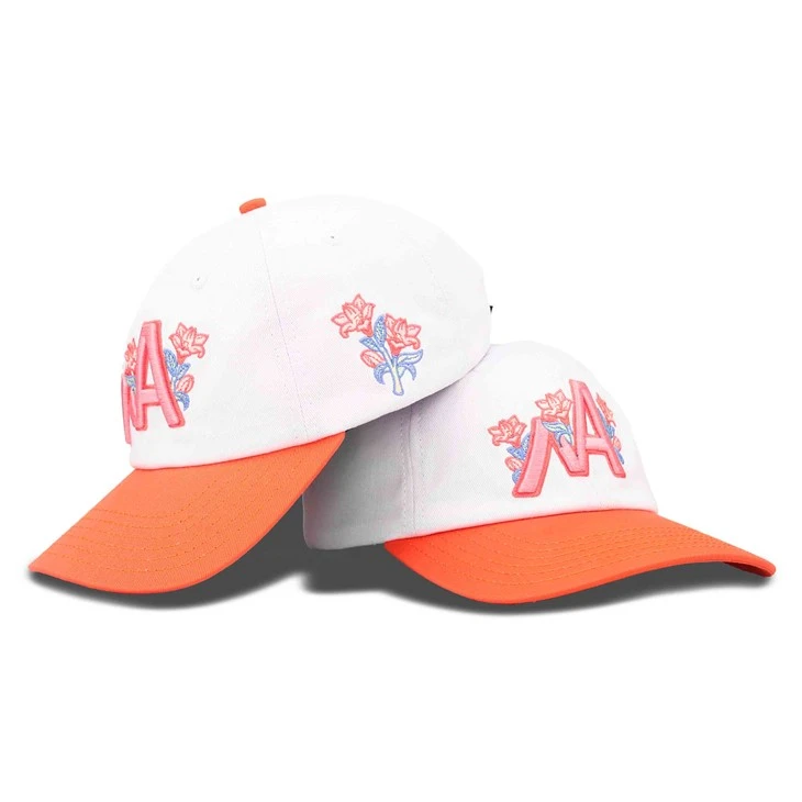 Topi ayah sulaman bunga oren